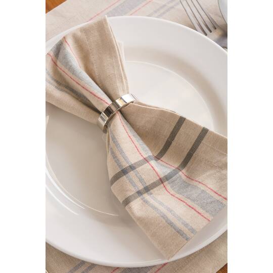 DII® French Stripe Cloth Dinner Napkins, 6ct.